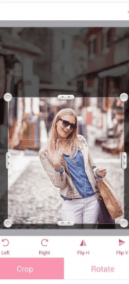 InstaBeauty recortar fotografias selfies