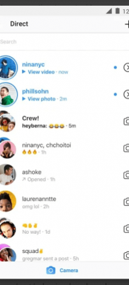 Recibe mensajes privados con Instagram